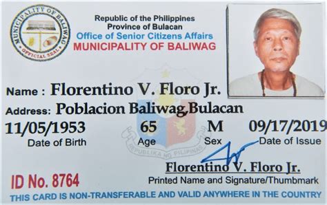 mandaluyong senior citizen id